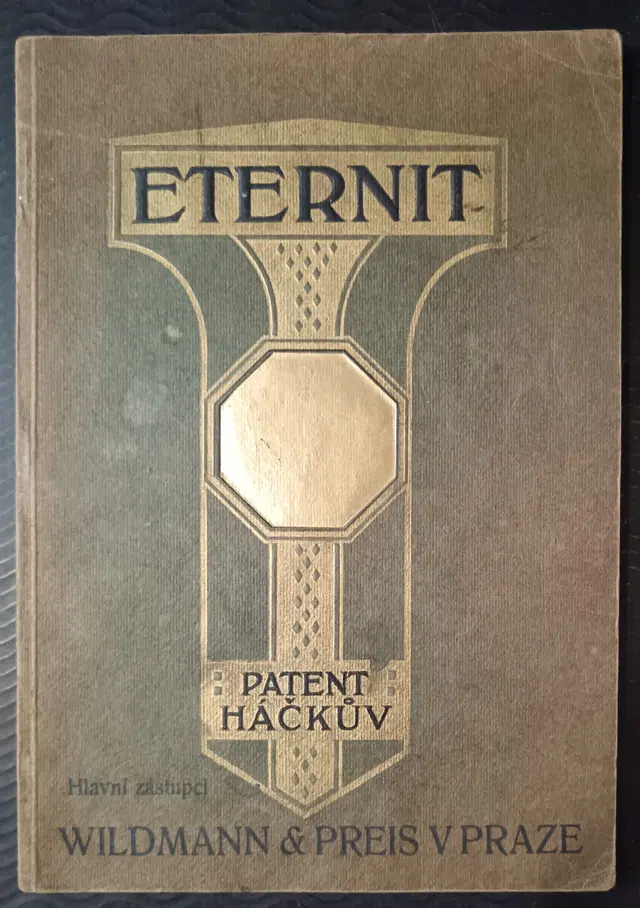 Eternit - Patent Háčkův, cca 1914