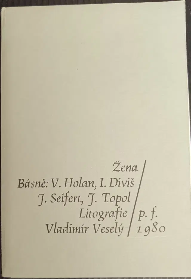 Vladimír Veselý - Žena/ p.f. 1980