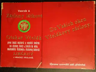 Otakar Včelák: Vzorník A, záclony látkové 1937 – photo 1