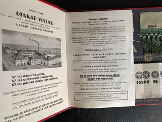 Otakar Včelák: Vzorník A, záclony látkové 1937 – photo 4