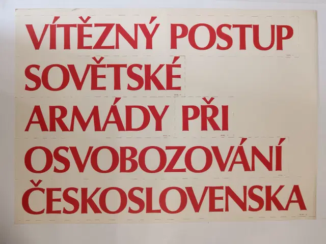 Plakát Vítězný postup SA