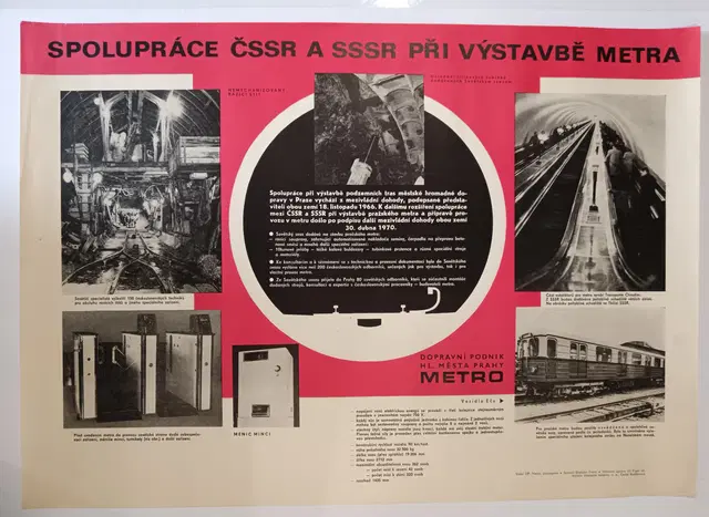 Spolupráce ČSSR a SSSR při výstavbě metra
