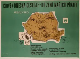 Člověk dneška cestuje - do zemí našich přátel (6 plakátů) – photo 2
