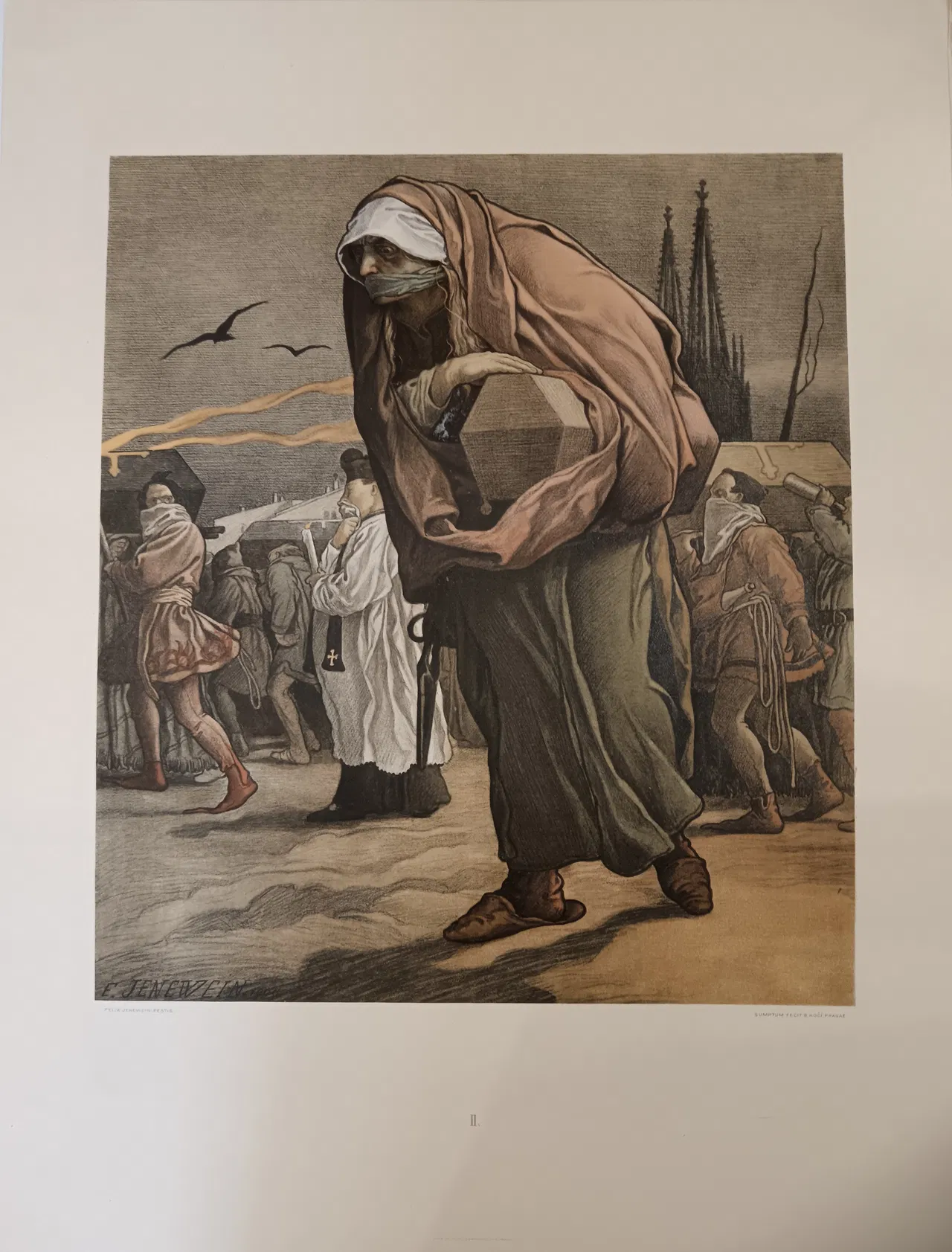 Felix Jenewein - Mor II. Pohřby
