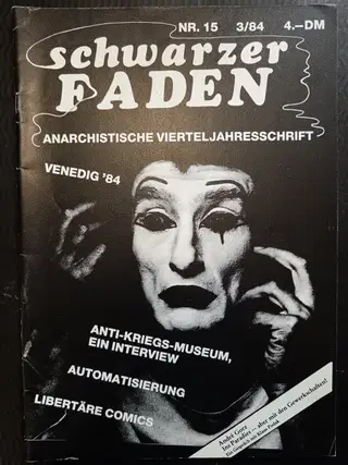 Swarzer Faden 1984/ Nos. 14-19 Anarchist quarterly – photo 10