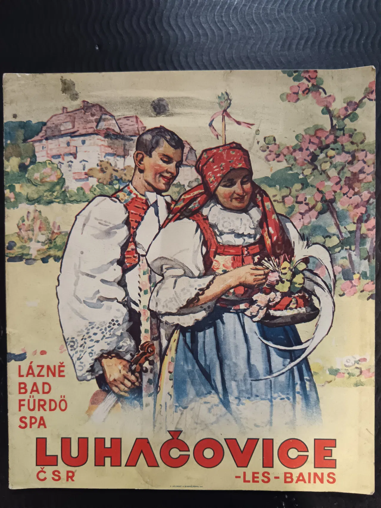 1938 Luhačovice Spa Brochure