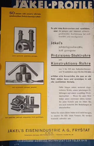 Jäkel-Profile: Jäkel´s Eisenindustrie Fryštát – photo 4