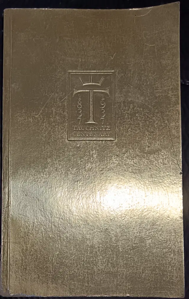The Harvest: Being the Record of One Hundred Years of Publishing (1837-1937)