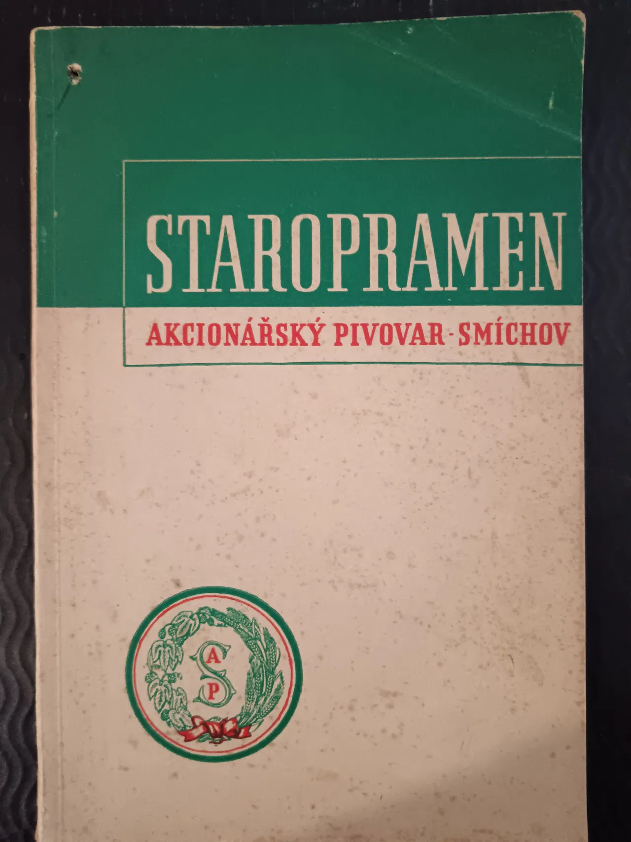 1939 Staropramen: akcionářský pivovar Smíchov