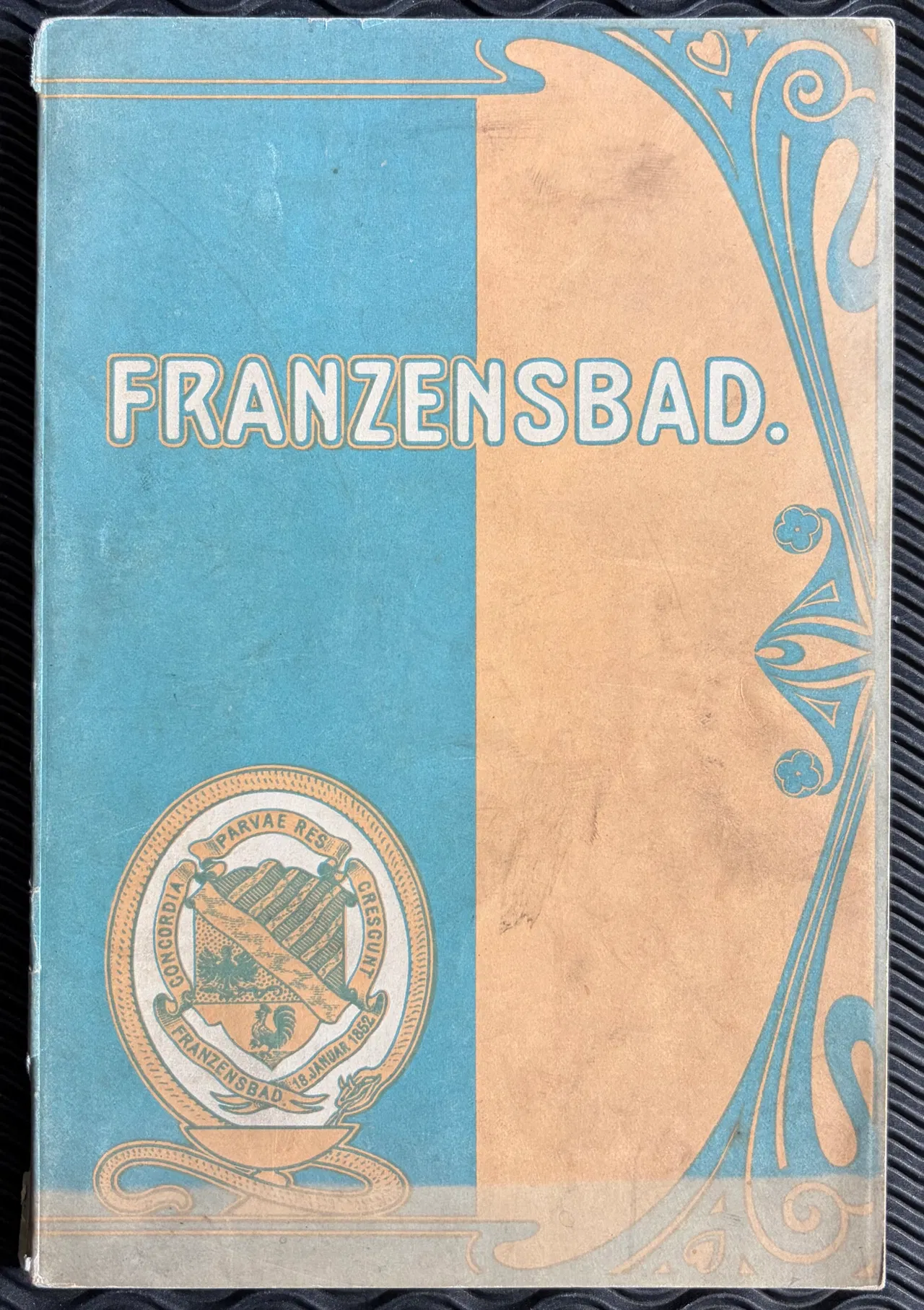 1906 Франценсбад. Первый курорт грязи на континенте (Františkovy Lázně. První bahenní lázně na kontinentu)