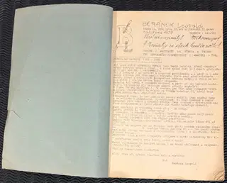 cca 1959 Beránek Leopold, velký katalog I. pro kouzelníky- profesionály, samizdat – photo 2