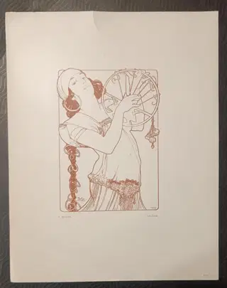 Alfons Mucha - Salome (reprodukce) – photo 2