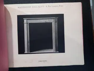 Marbrerie Ballagny – French Architectural Portfolio of Marble Fireplaces with Original Photographs, ca. 1900 – photo 6