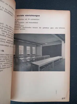 Bauhaus Dessau – Original Bauhaus Prospectus. Cover Design by Herbert Bayer – photo 10