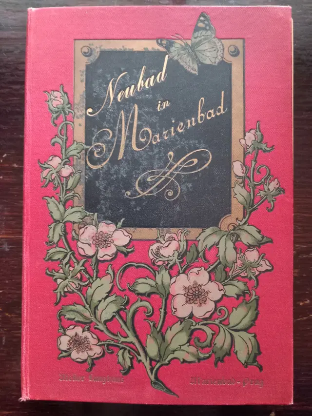 Josef Schaffer – Neubad in Marienbad: Photographic Architectural Album, Inscribed by the Architect (1896)