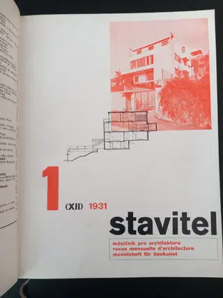 Stavitel, Year XII (1931) — Complete Year with all Zdeněk Rossmann Wrappers – photo 1