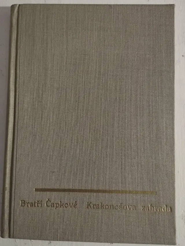 Bratři Čapkové, Krakonošova zahrada, 1918 - 1. vydání
