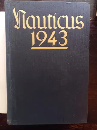 Nauticus 1943 – German Naval Yearbook with Original Dust Jacket and Slipcase – photo 2