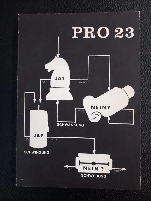 Hansjürgen Bulkowski – PRO 23: Ein schriftlicher Vorgang. Experimental Literature, Fluxus and Intermedia, 1973