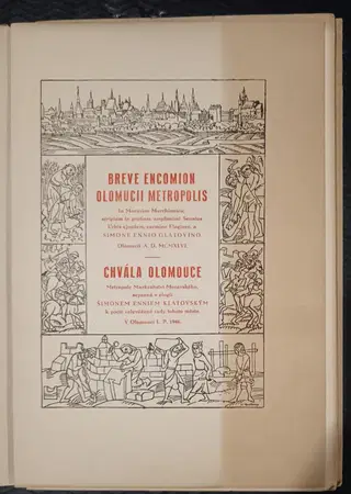 Chvála Olomouce / Breve encomion Olomucii Metropolis, 1947 (č.173/200) – photo 3
