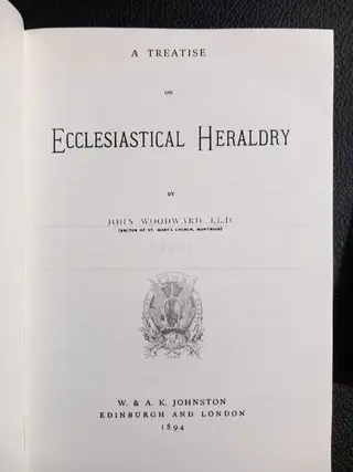 John Woodward – A Treatise on Ecclesiastical Heraldry (Complete in Two Parts) – photo 2
