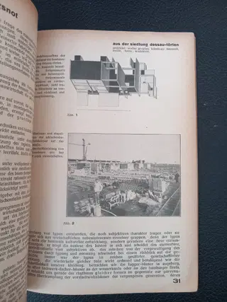 Bauhaus Dessau – Original Bauhaus Prospectus. Cover Design by Herbert Bayer – photo 12