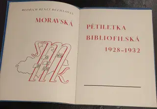Moravská pětiletka bibliofilská 1928–1932 (1934) – photo 2