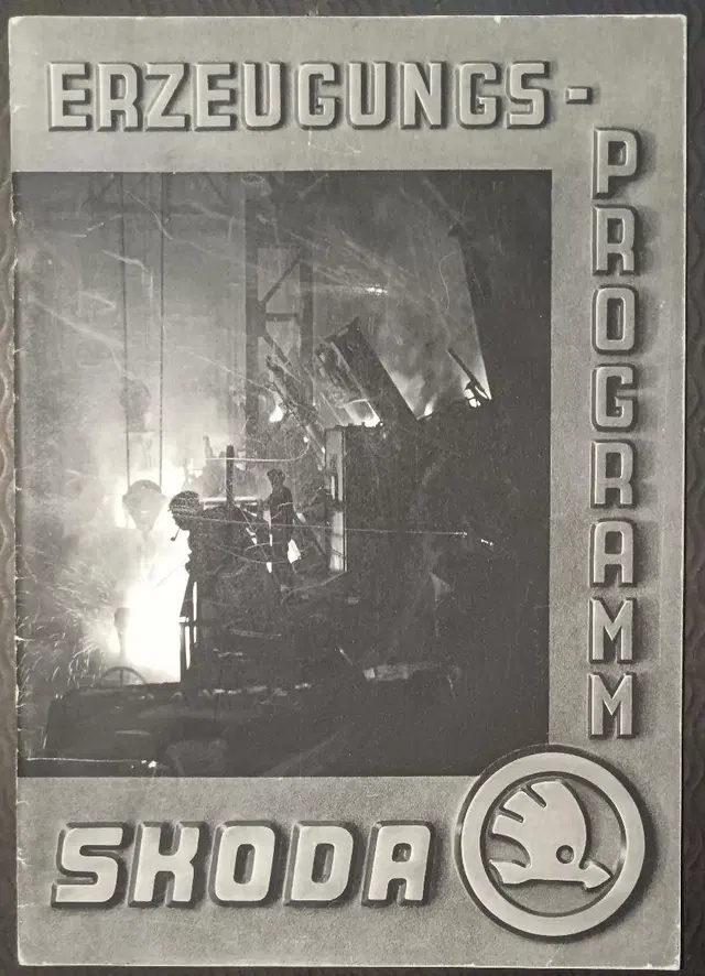 Škodovy závody – Erzeugungs-Programm (40. léta)