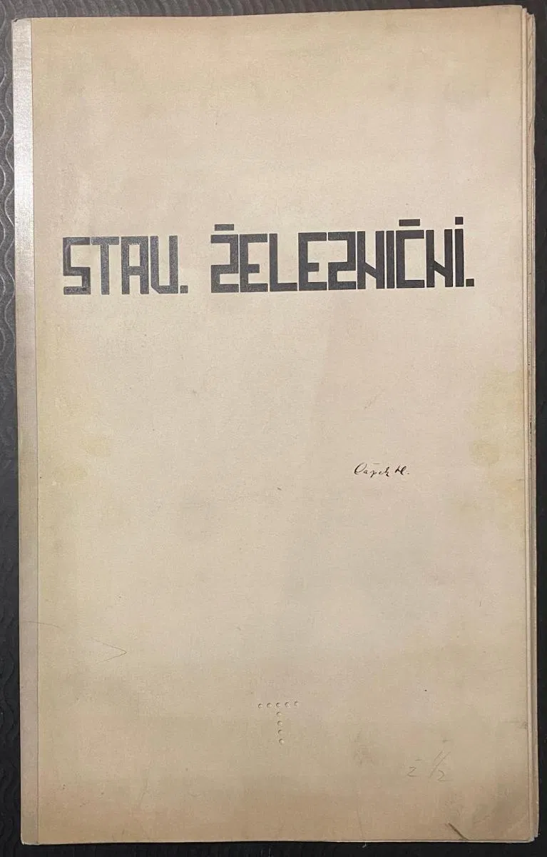 Stav železniční - generální projekt dráhy Zdice-Protivín